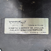 VWR Mini Centrifuge image 3